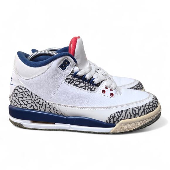 Nike Air Jordan 3 Retro OG BG True Blue 2016 6.5Y / Women's 8 - 854261-106 - Picture 2 of 9